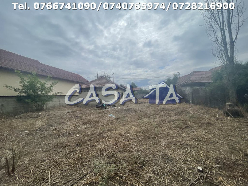 Teren (705 mp) + Casa, Tg-Jiu, Strada Fagaras-Zona Mall 
