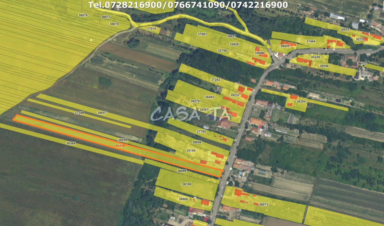 Teren Intravilan (5000 mp),situat în Curtisoara (Gorj)