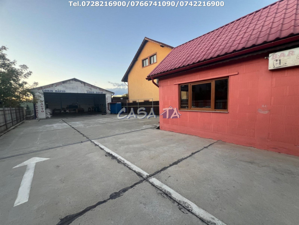 De Vanzare spatiu comercial si Hala, Targu-Jiu Str. Narciselor