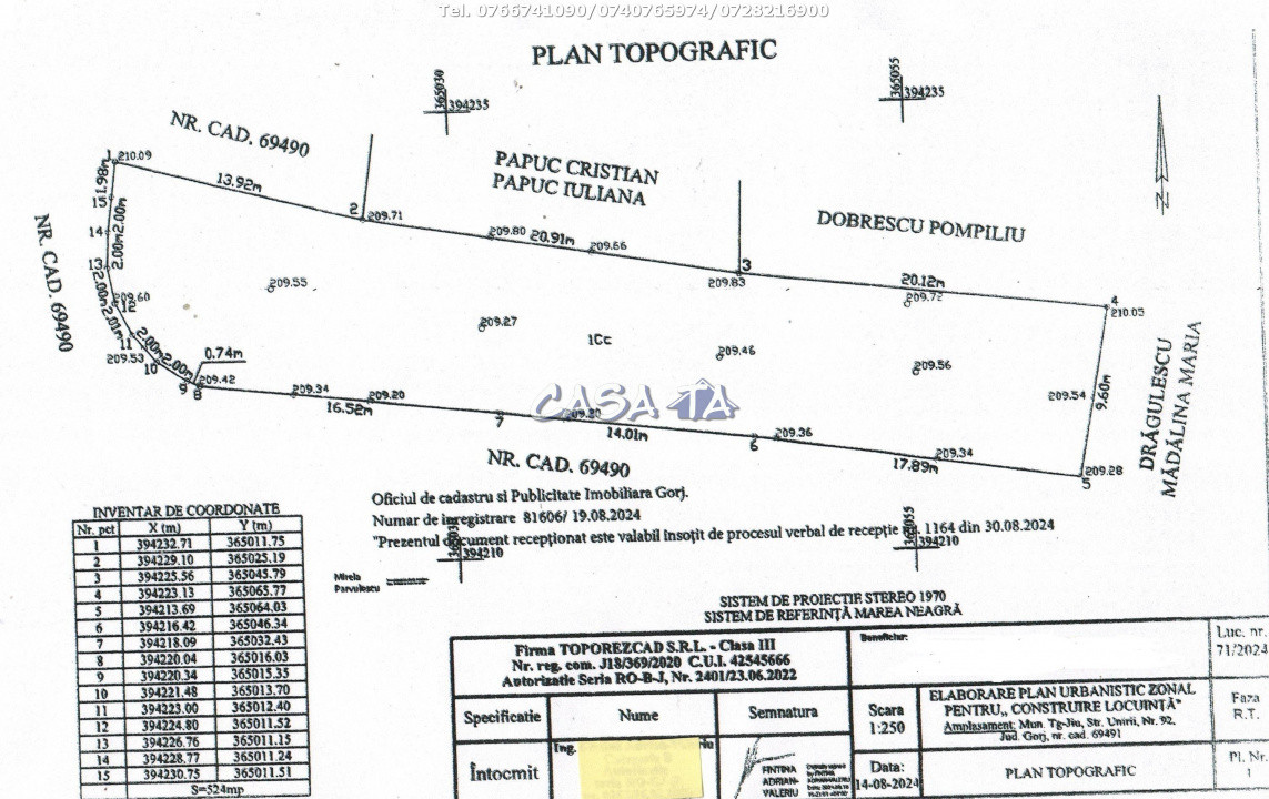Teren Intravilan, Curti - Constructii, Strada Unirii