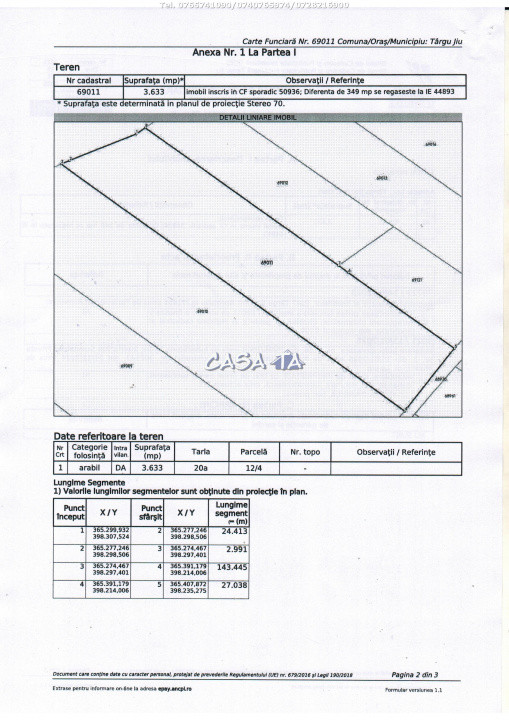 Teren Intravilan (3633mp), Strada Barajelor