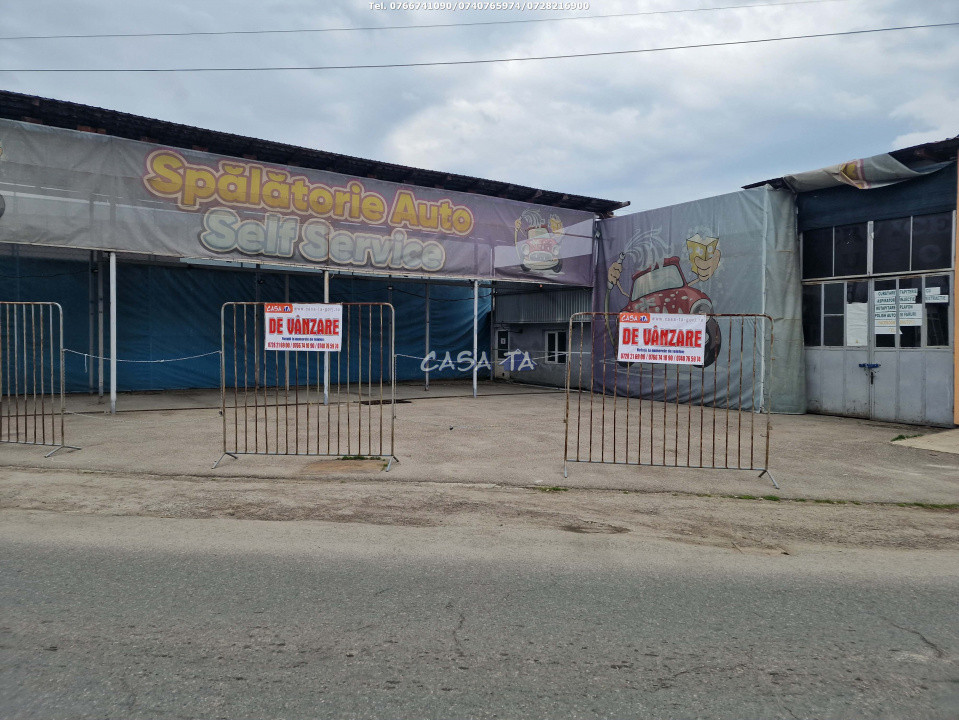 De Vanzare Spalatorie Auto + Anexe si Teren Aferent, Strada Luncilor
