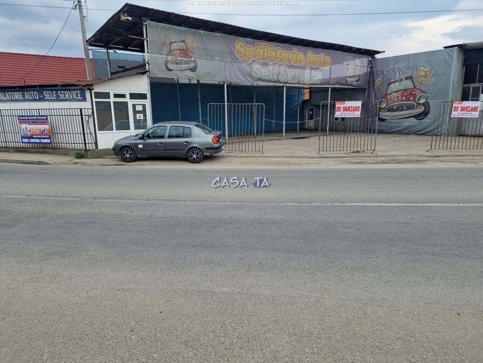 De Vanzare Spalatorie Auto + Anexe si Teren Aferent, Strada Luncilor