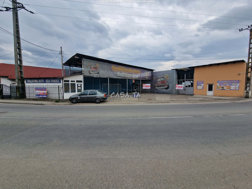 De Vanzare Spalatorie Auto + Anexe si Teren Aferent, Strada Luncilor