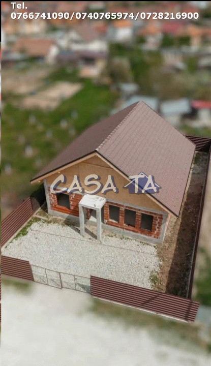 Casa 3 Camere P+M (la rosu), Balesti-Cartier Ceauru.