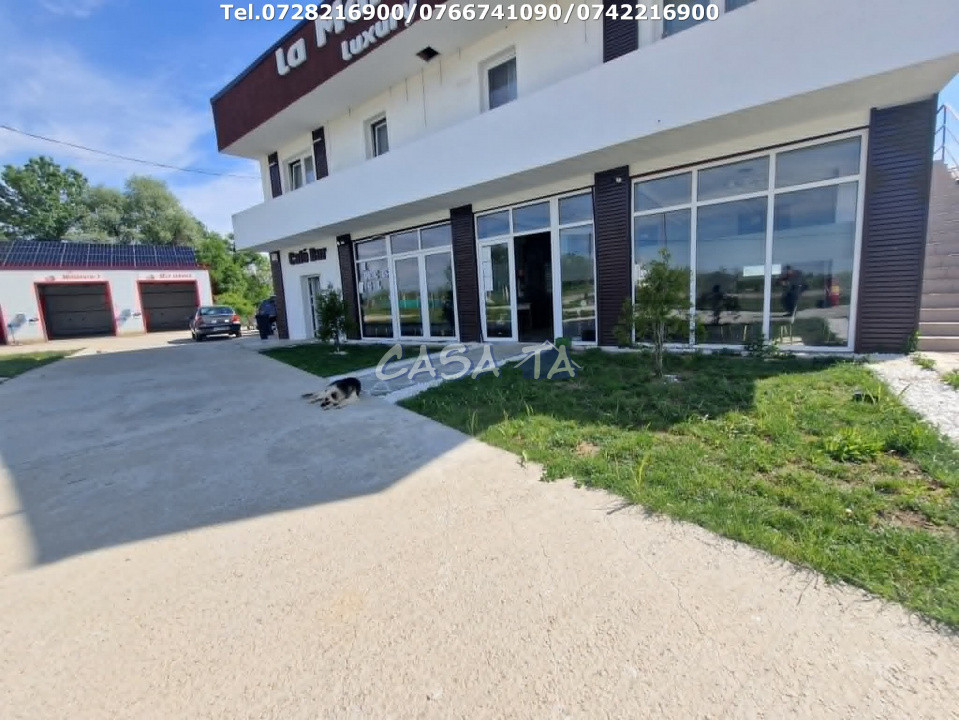 Închirere spatiu comercial, spalatorie self și cazare