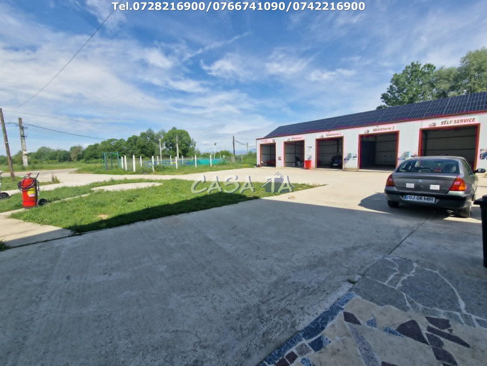Închirere spatiu comercial, spalatorie self și cazare