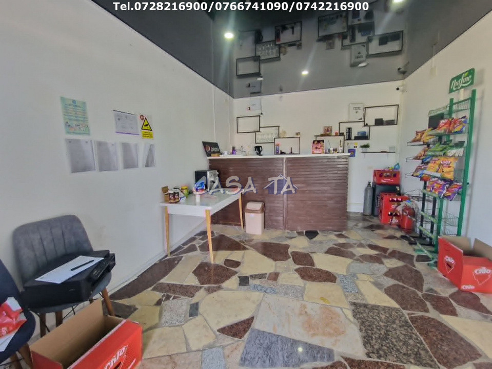 Închirere spatiu comercial, spalatorie self și cazare