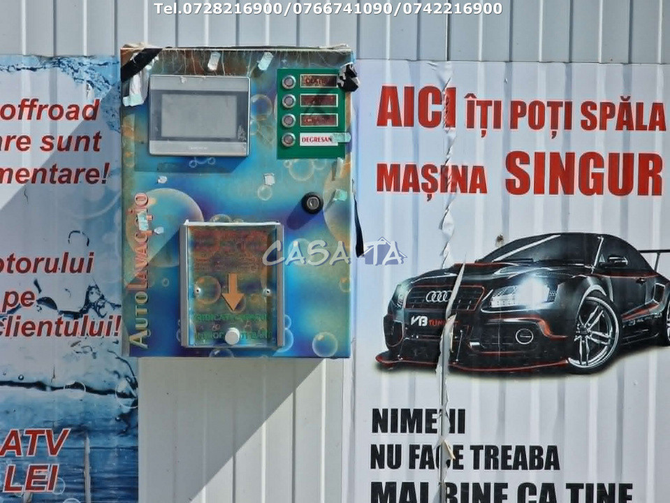 Închirere spatiu comercial, spalatorie self și cazare