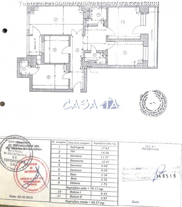 Apartament 4 camere, situat în Târgu Jiu, Bld C-tin Brancusi (Ultracentral)