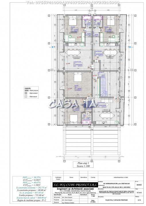 Apartamente NOI, Imobil P+2, Tip "Boutique" - Targu Jiu