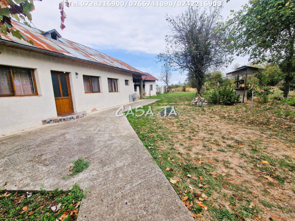Casa+Teren aferent si Anexe, Drăguțești-Urechești