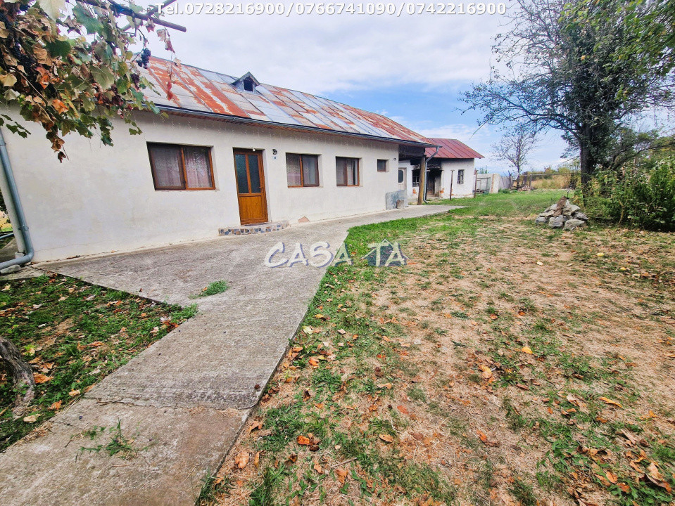 Casa+Teren aferent si Anexe, Drăguțești-Urechești