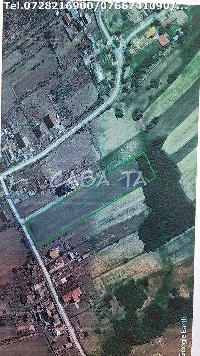 Teren intravilan+Extravilan (6200 mp),situat în Drăguțești-Urechești