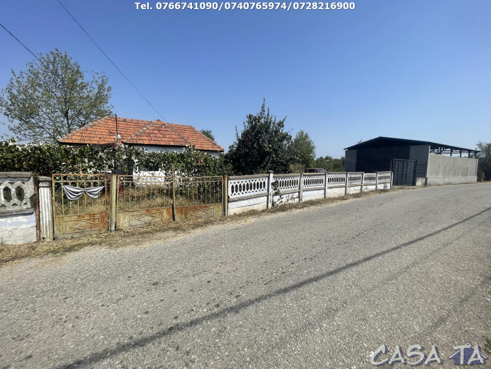 Casa + Anexa si Hala (Teren aferent 1031 mp), Dragutesti