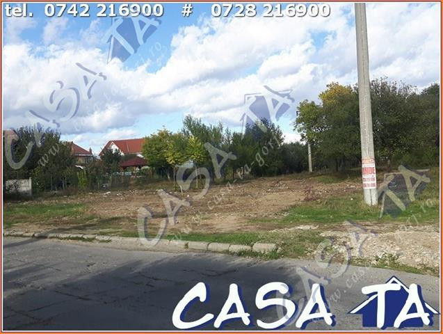 Teren Intravilan (1726 mp),situat în Tîrgu-Jiu, Strada Ghiocelului