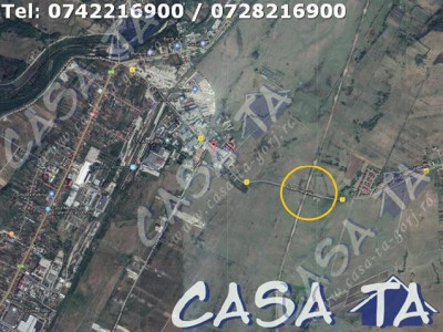 Teren Intravilan(4582 mp), situat în Târgu Jiu ,Strada Ciocârlau