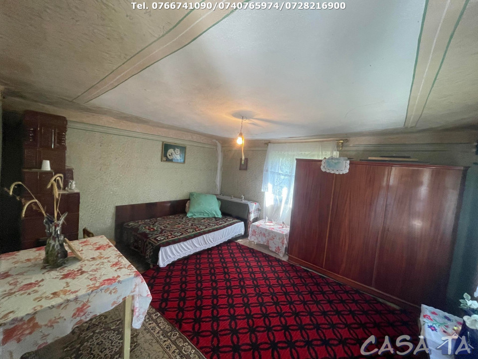 Casa 3 Camere + Teren Aferent (6000mp) si Anexa, Telesti