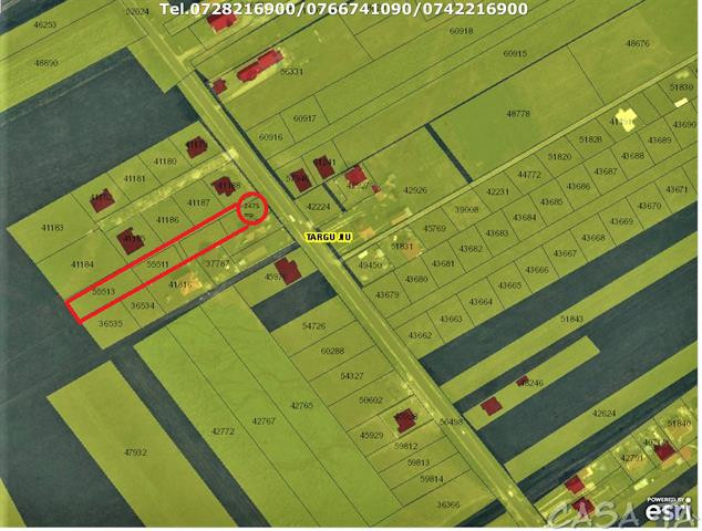Teren Intravilan (2475 mp), situat în Târgu Jiu, Str Ana Ipatescu