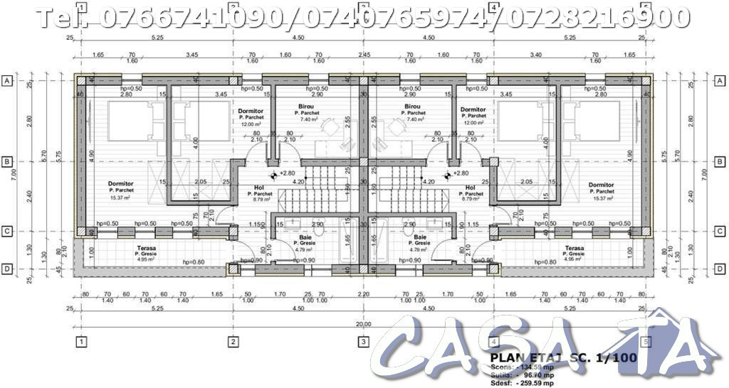 Case Noi, Tip Duplex, Cartier Narciselor
