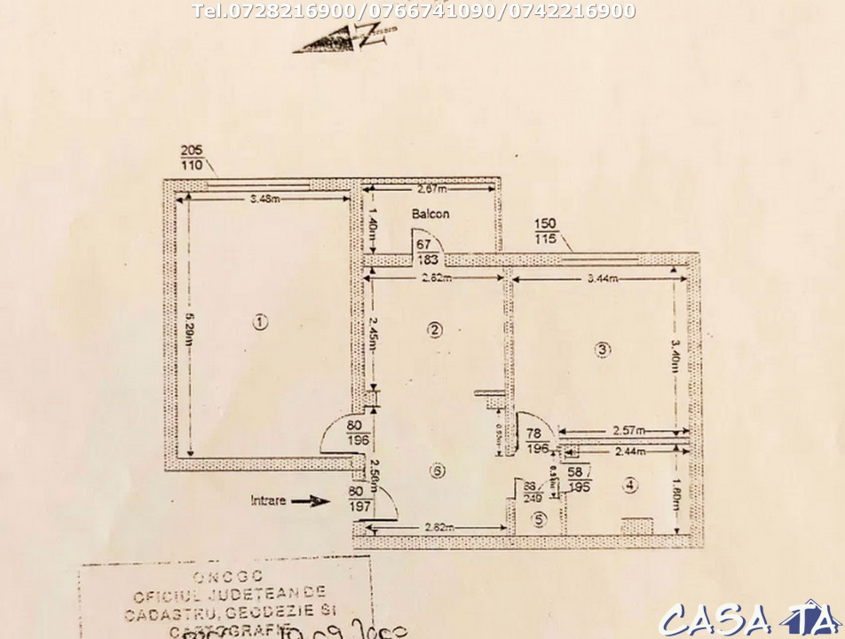 Apartament 2 camere, situat în Târgu Jiu, Bld Ecaterina Teodoroiu Zona Rompetrol