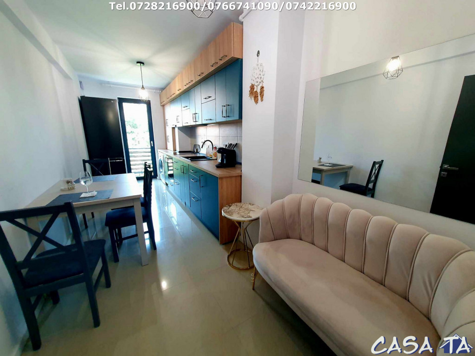 Garsoniera Tip Studio de vanzare - 41 mp Utili - Mobilata si utilata