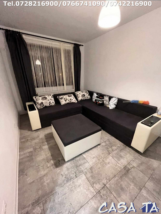 Închiriere Garsoniera Tip Studio- 38 mp  utila-Mobilata si utilat