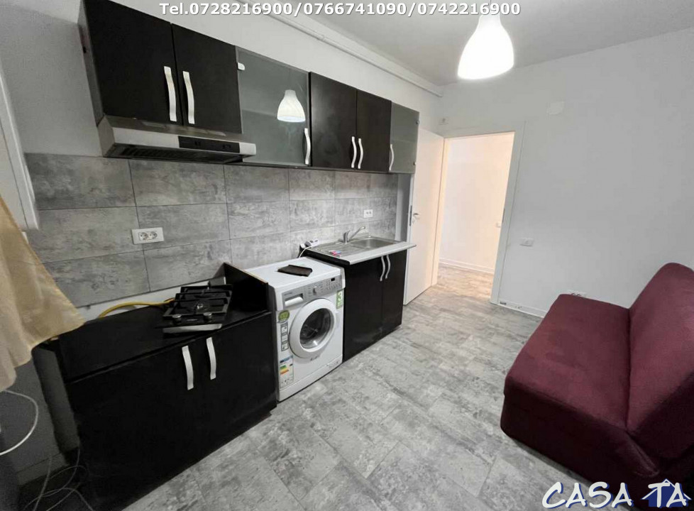 Închiriere Garsoniera Tip Studio- 38 mp  utila-Mobilata si utilat