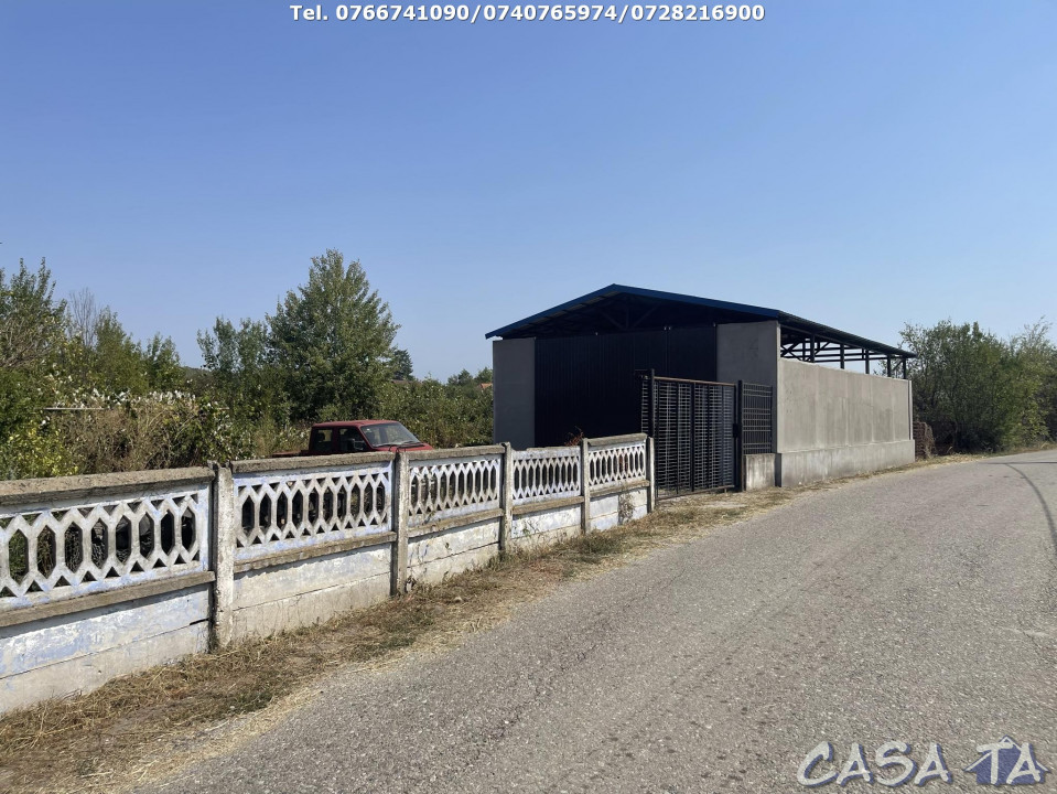 Casa + Anexa si Hala (Teren aferent 1031 mp), Dragutesti