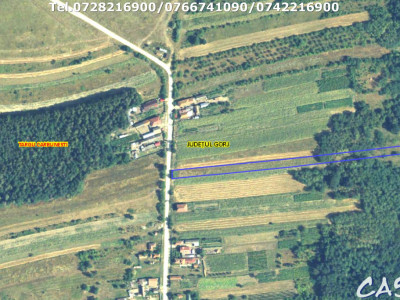 Teren situat în orasul Târgu-Carbunesti , Localitatea Floresteni