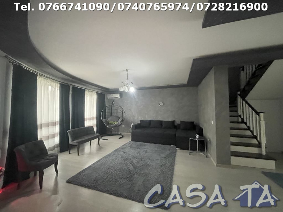 Vila De Lux, P+Etaj, 6 Camere, Cartier Preajba Noua - Targu Jiu