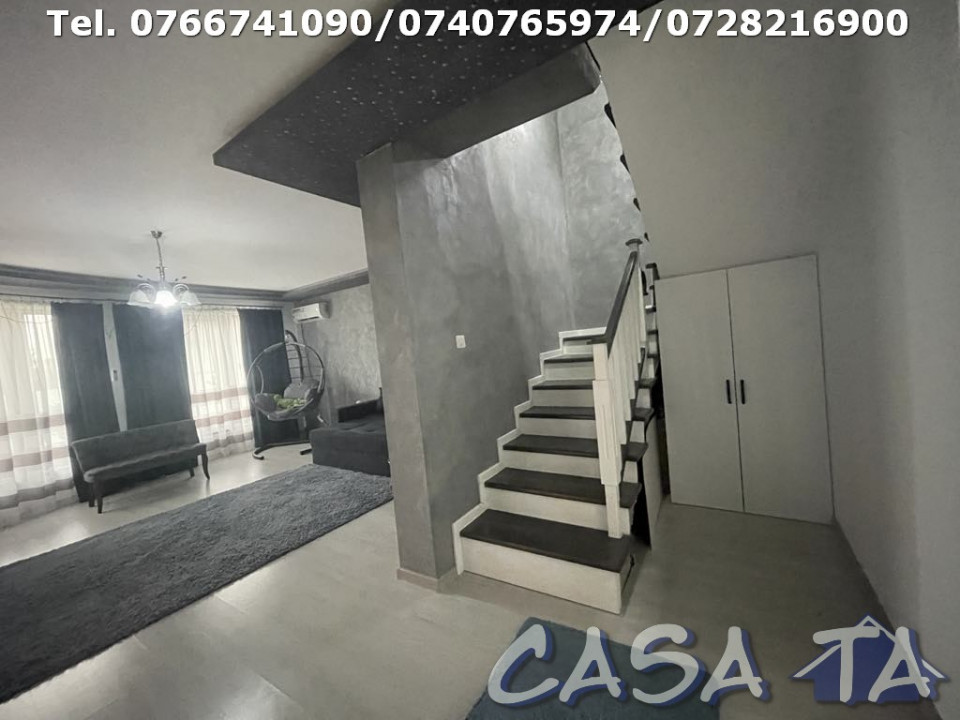 Vila De Lux, P+Etaj, 6 Camere, Cartier Preajba Noua - Targu Jiu