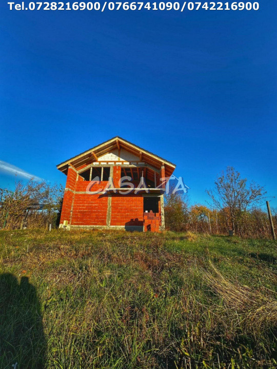 Casa situata în Lelești P+M (La Rosu)